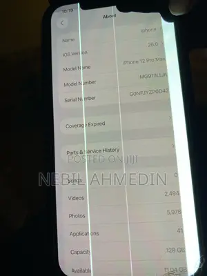 Photo - Apple iPhone 12 Pro Max 128 GB Blue