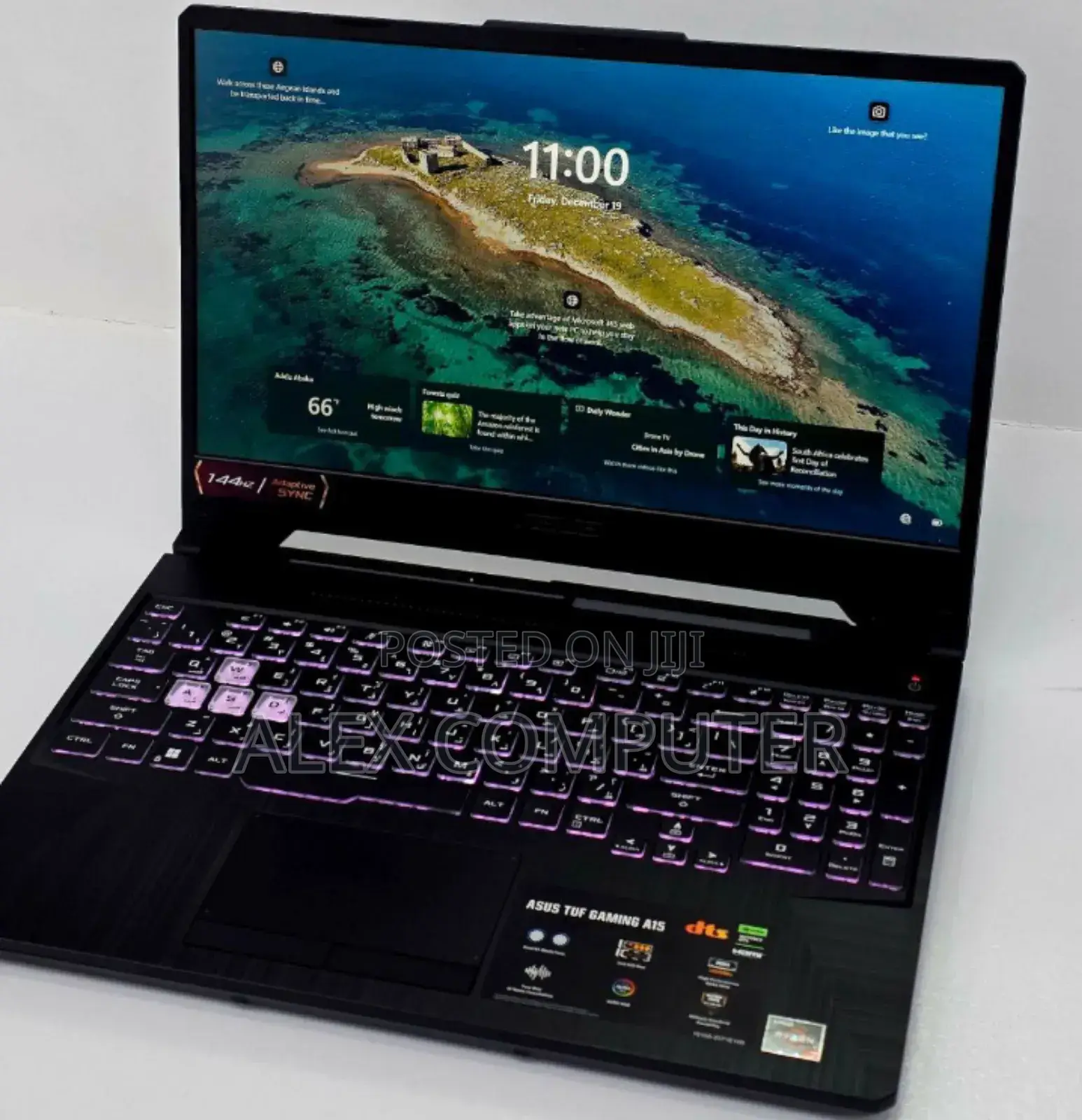 New Laptop Asus TUF Gaming A15 16GB AMD Ryzen 7 SSD 512GB