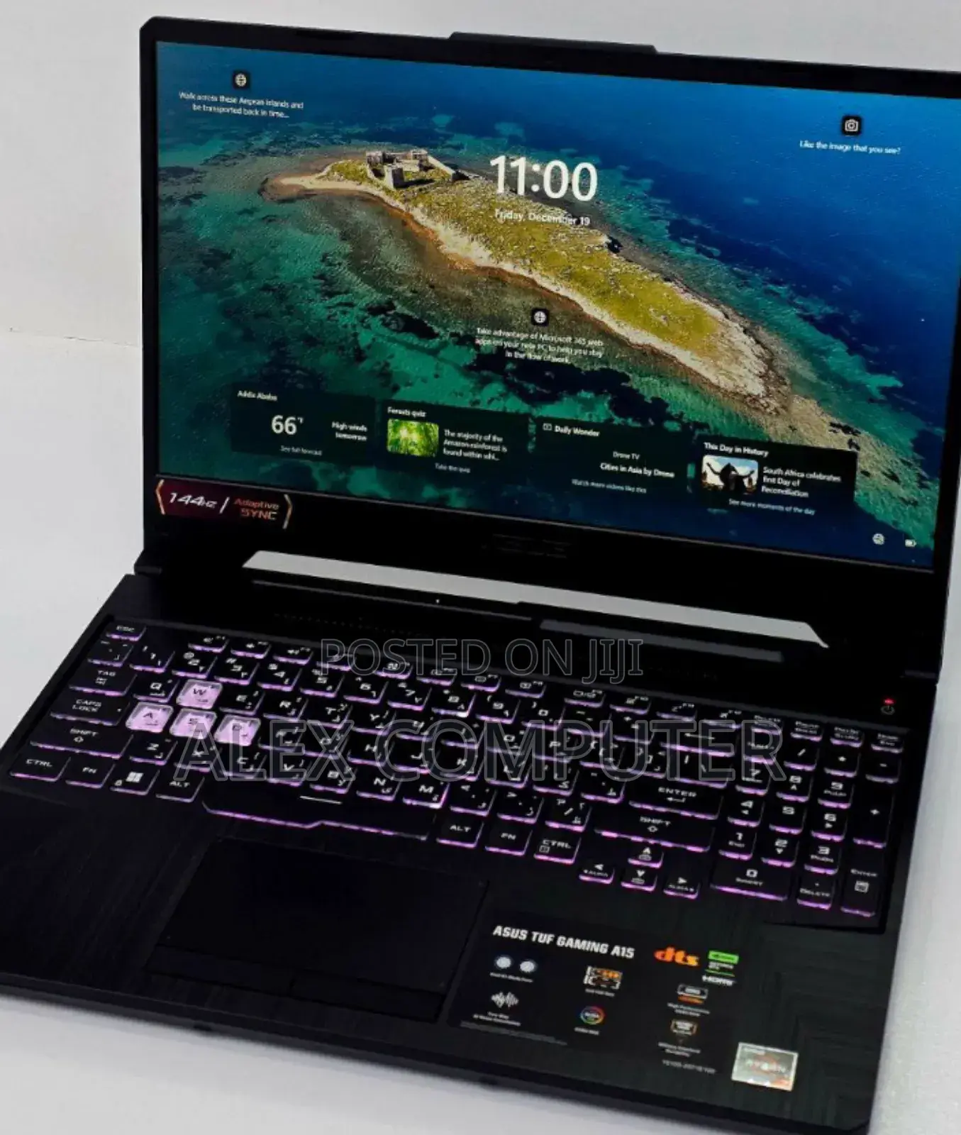 New Laptop Asus TUF Gaming A15 16GB AMD Ryzen 7 SSD 512GB