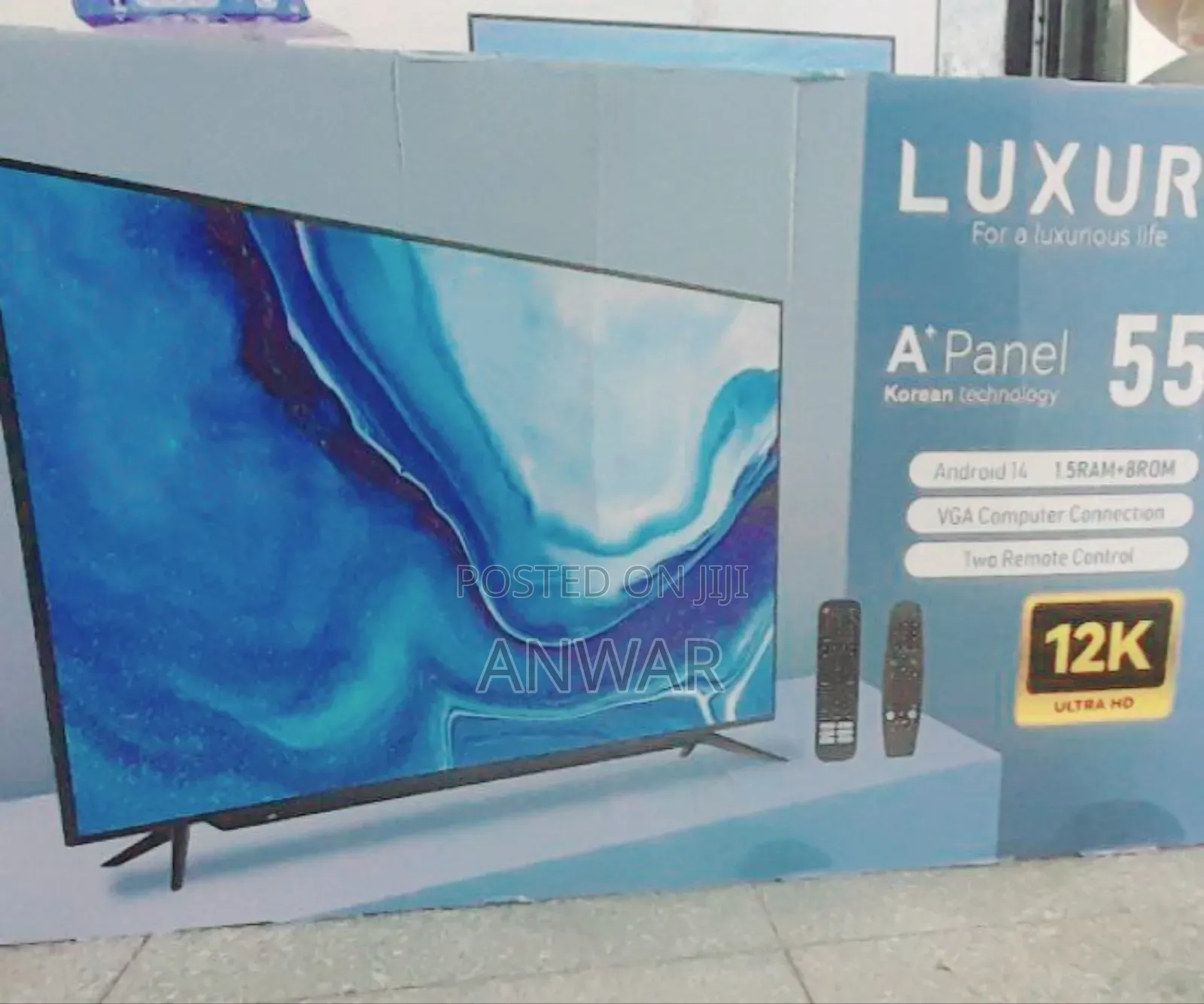 Luxury 55" Uhd Smart Tv