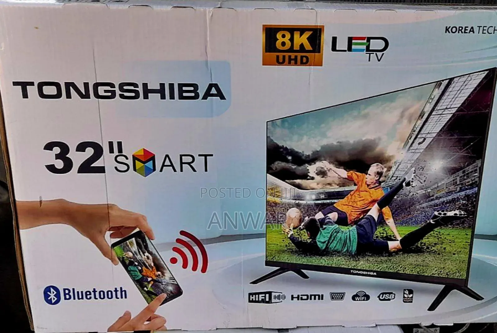 Tongshiba 32" Led Smart Tv New