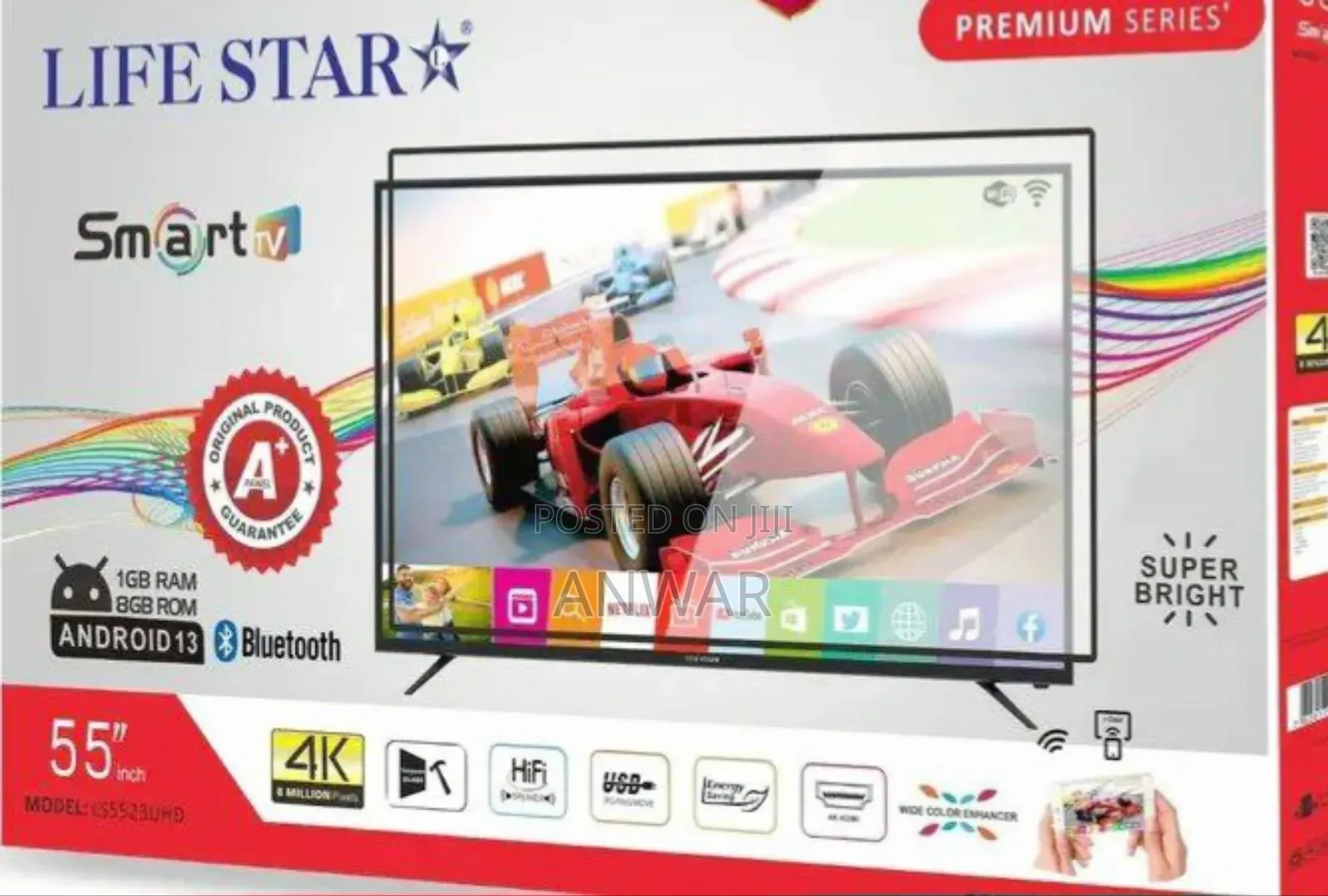 Life Star 55" Uhd Smart Ultra Tv