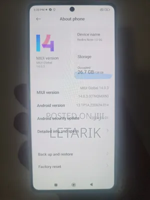 New Xiaomi Redmi Note 13 128 GB White