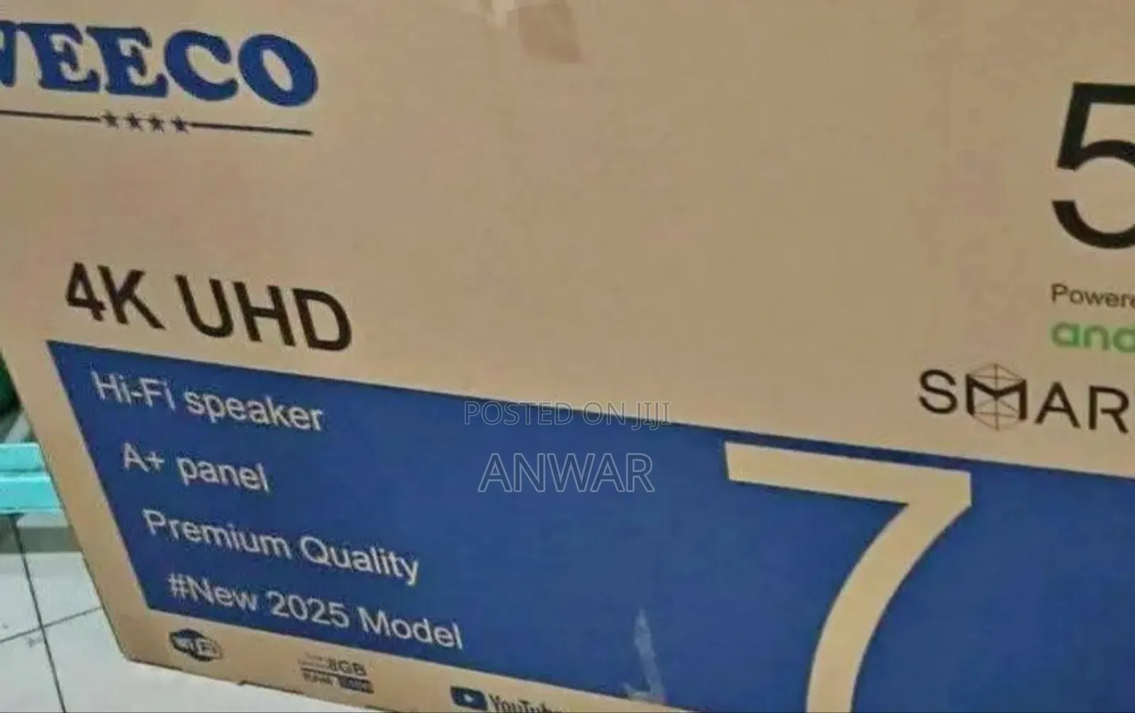 Weeco 55" Uhd Smart Tv