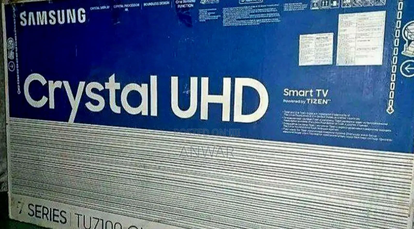 Samsung 55" Crustal Uhd Smart Tv