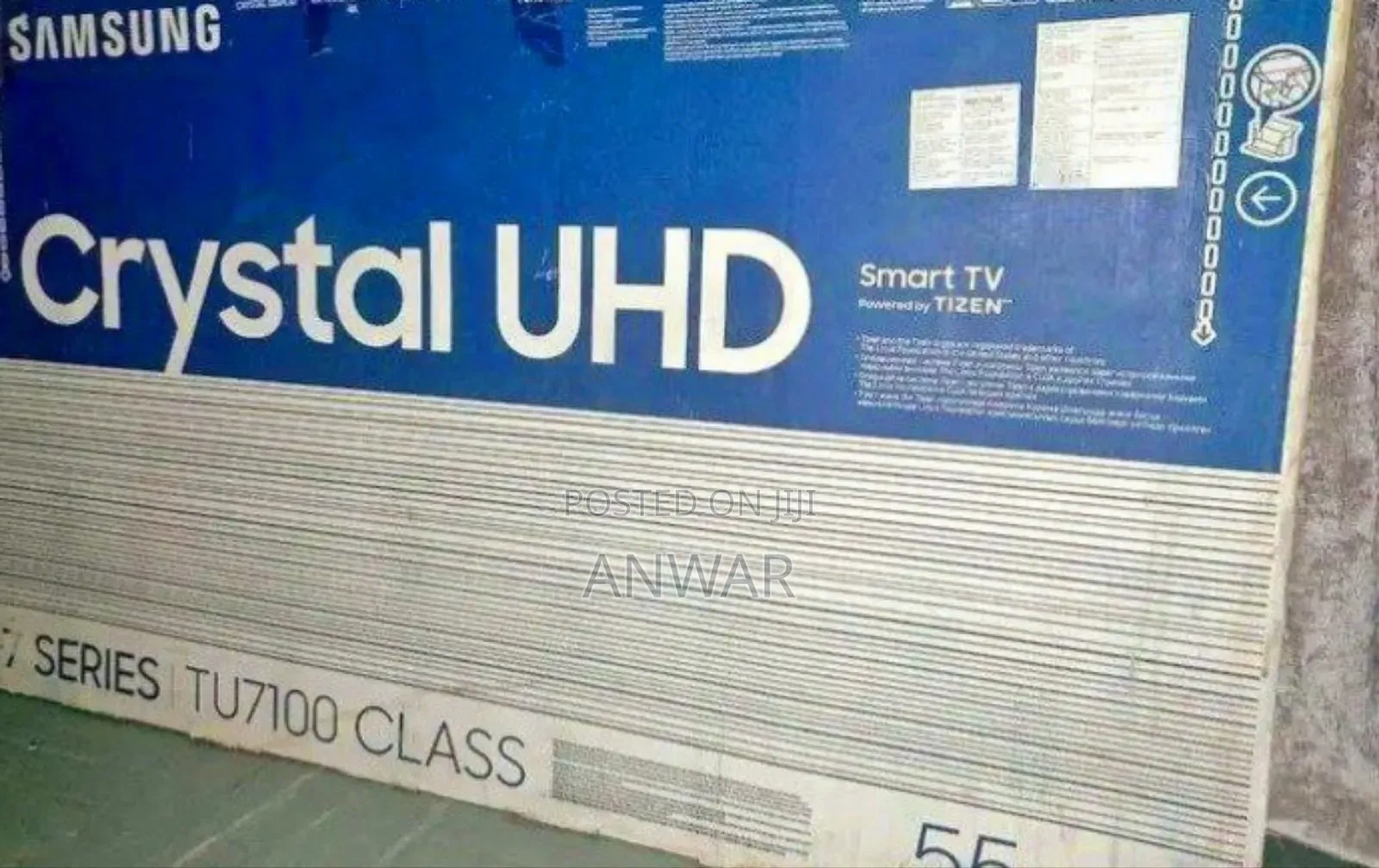 Samsung 55" Crustal Uhd Smart Tv