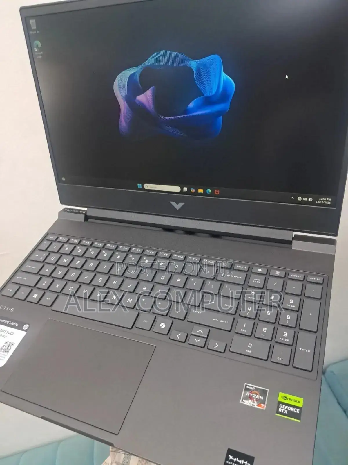 New Laptop HP Victus 16 16GB AMD Ryzen 7 SSD 512GB