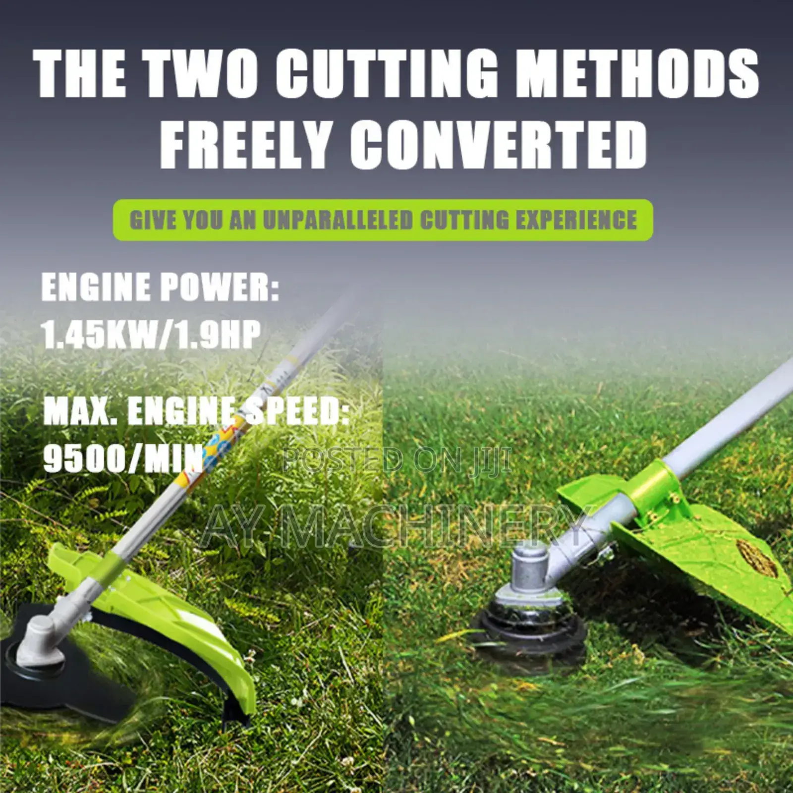 Brush Grass Cutter Trimmer ሳር, አረም, ጤፍ ማጨጃ