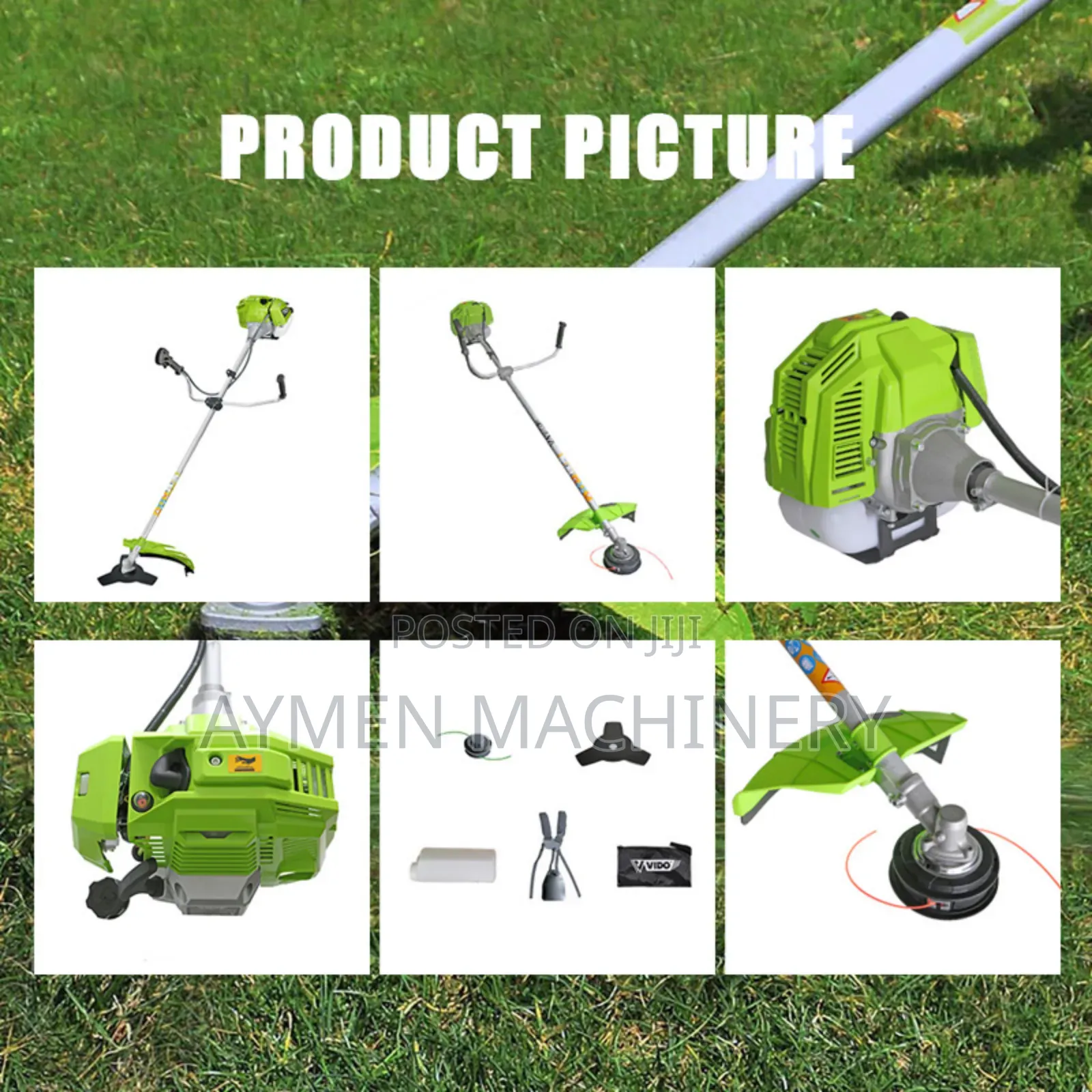 Brush Grass Cutter Trimmer ሳር, አረም, ጤፍ ማጨጃ