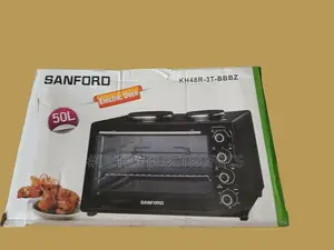 Sanford 50litre Oven With Stove Sanfor ዘመናዊ ባለ 2stove ያለዉ Oven፤