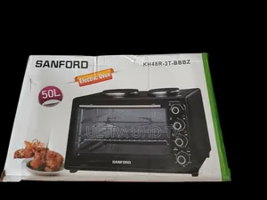 Sanford 50litre Oven With Stove Sanfor ዘመናዊ ባለ 2stove ያለዉ Oven፤