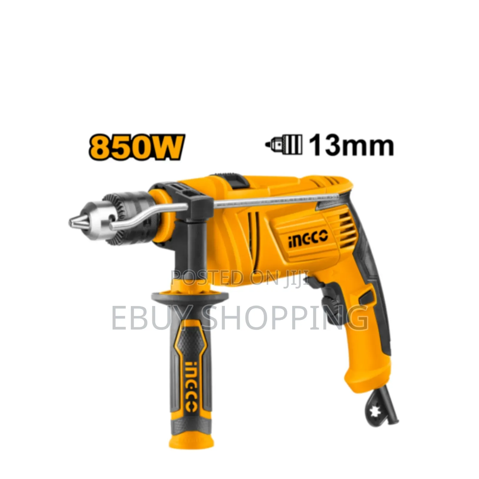 Ingco Industrial-Grade Drill - Durable Construction, 13mm Capacity