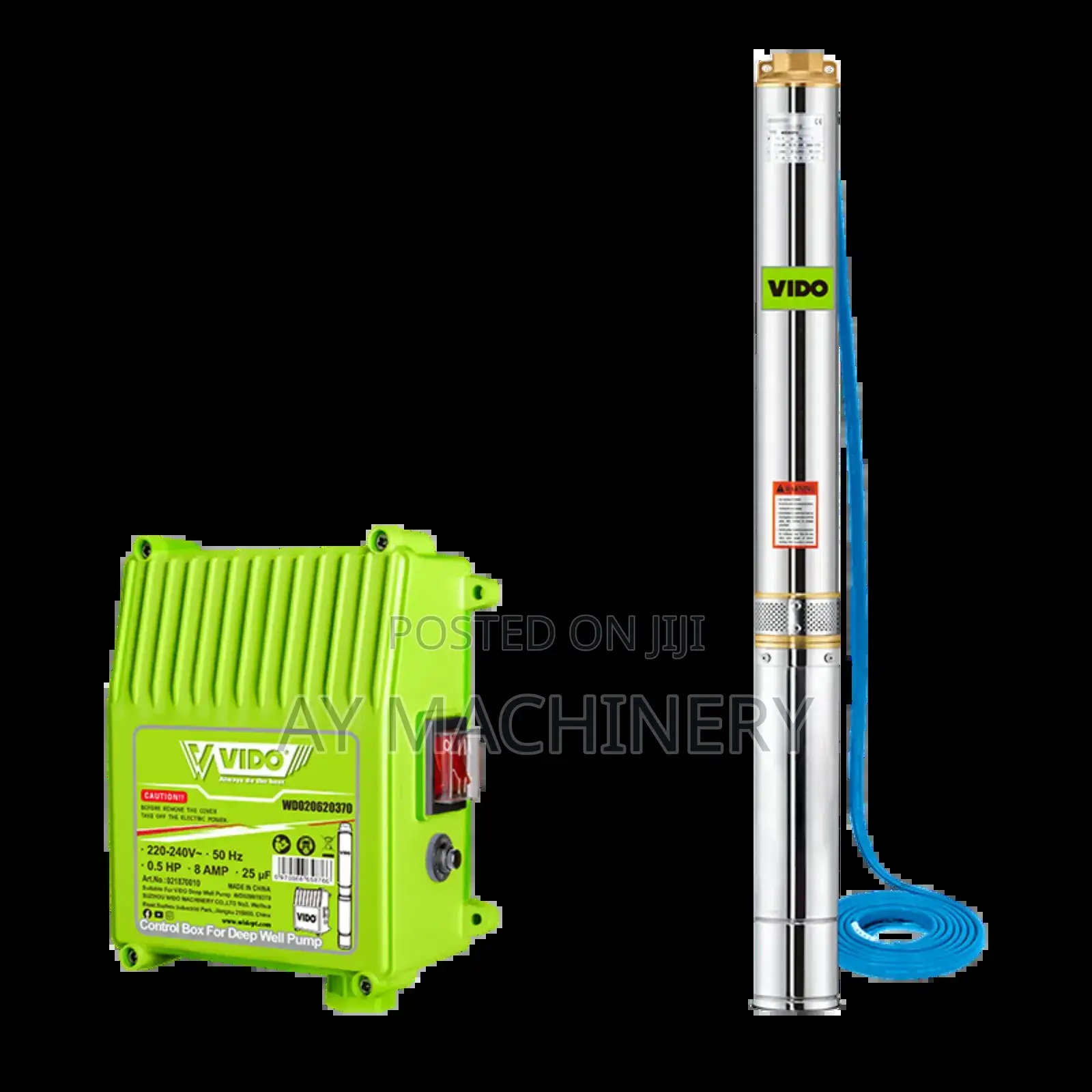 Deep Well Submersible Pump 1hp ሸንበቆ ፓምፕ