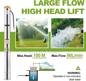 Deep Well Submersible Pump 1hp ሸንበቆ ፓምፕ