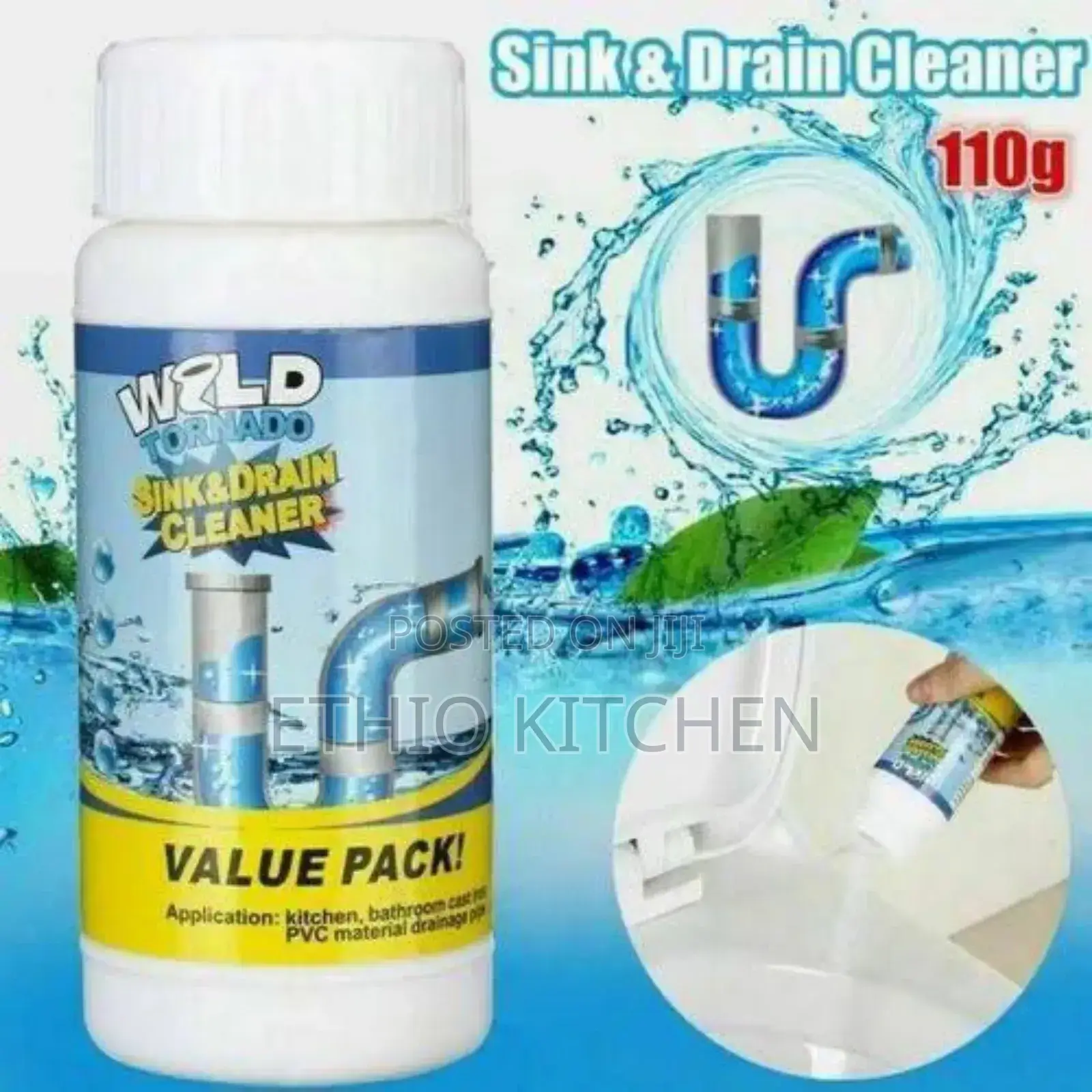 Wild Tornado Sink And Drain Cleaner