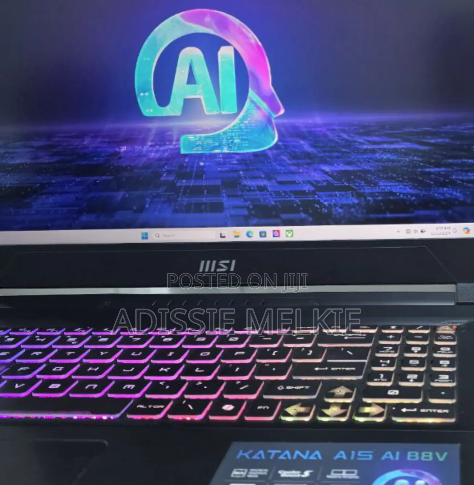 New Laptop MSI Katana 15 16GB AMD Ryzen 7 SSD 1T