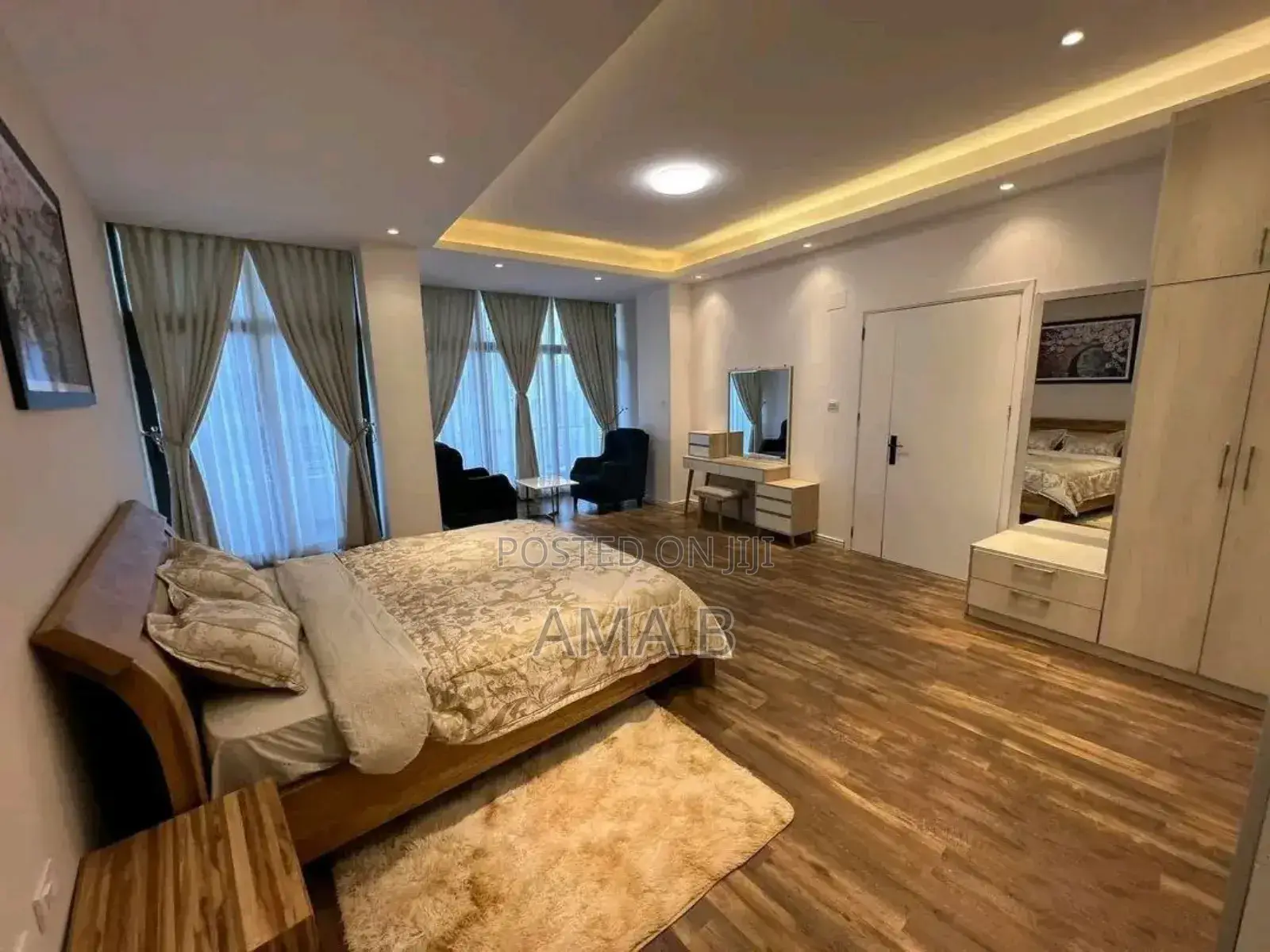 Furnished 3bdrm Apartment in Bole for rent