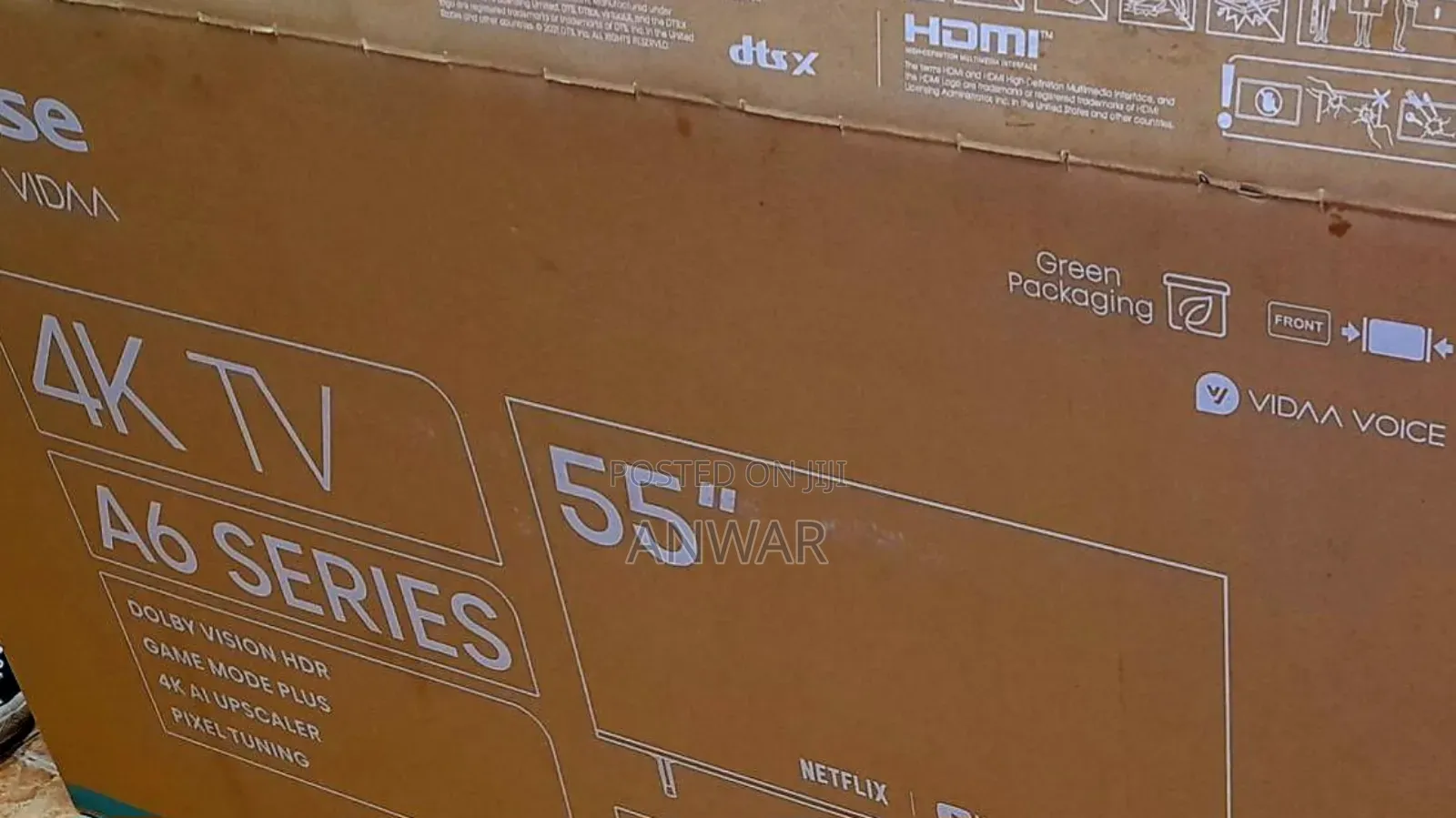 Hisense 65" A6 Series Uhd Tv