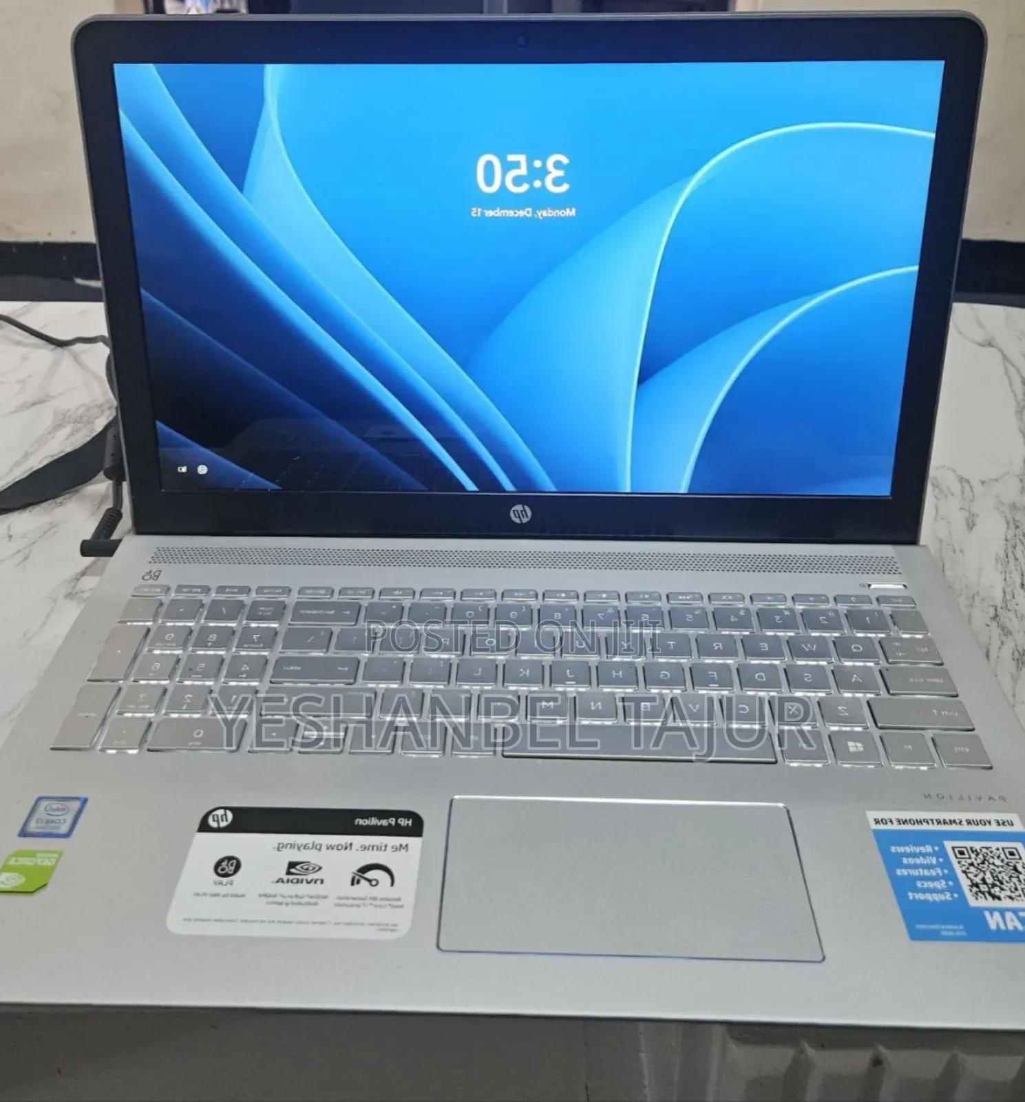 New Laptop HP Pavilion 15 16GB Intel Core I7 SSD 512GB