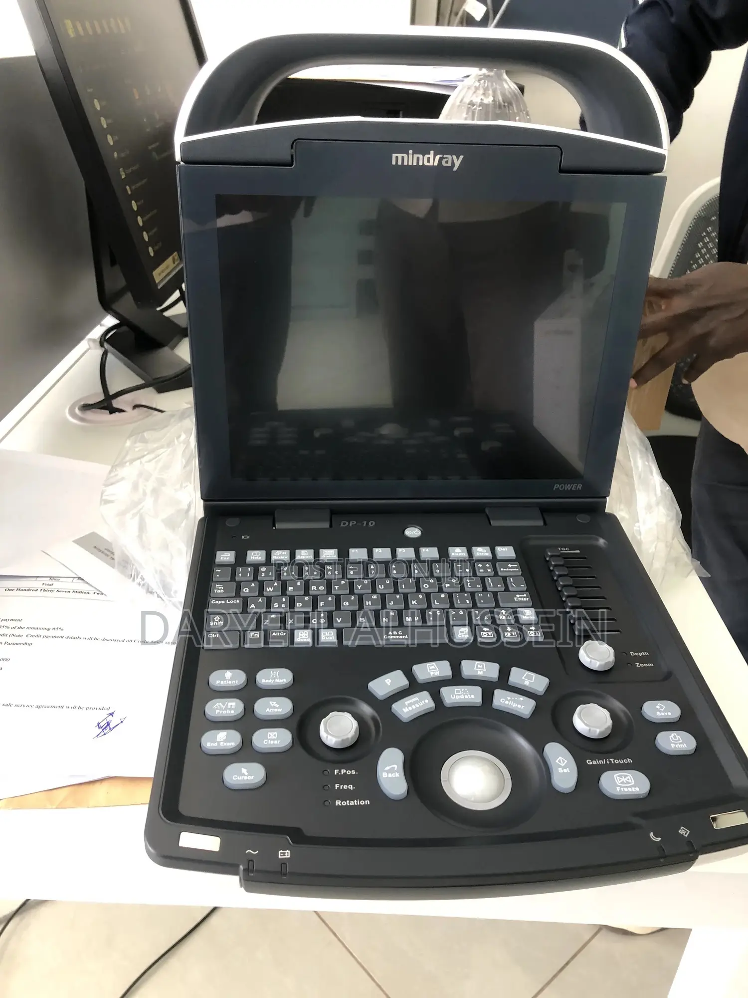 Dp10 Ultrasound Machine With One Probe