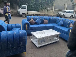 Photo - Blue Color New Sofa Free Delivery