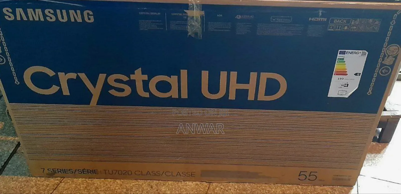 Samsung 55" Uhd Android Tv New