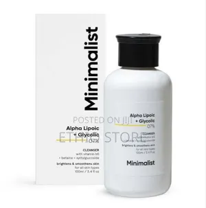 Minimalist 7% Alpha Lipotic + Glycolic Cleanser