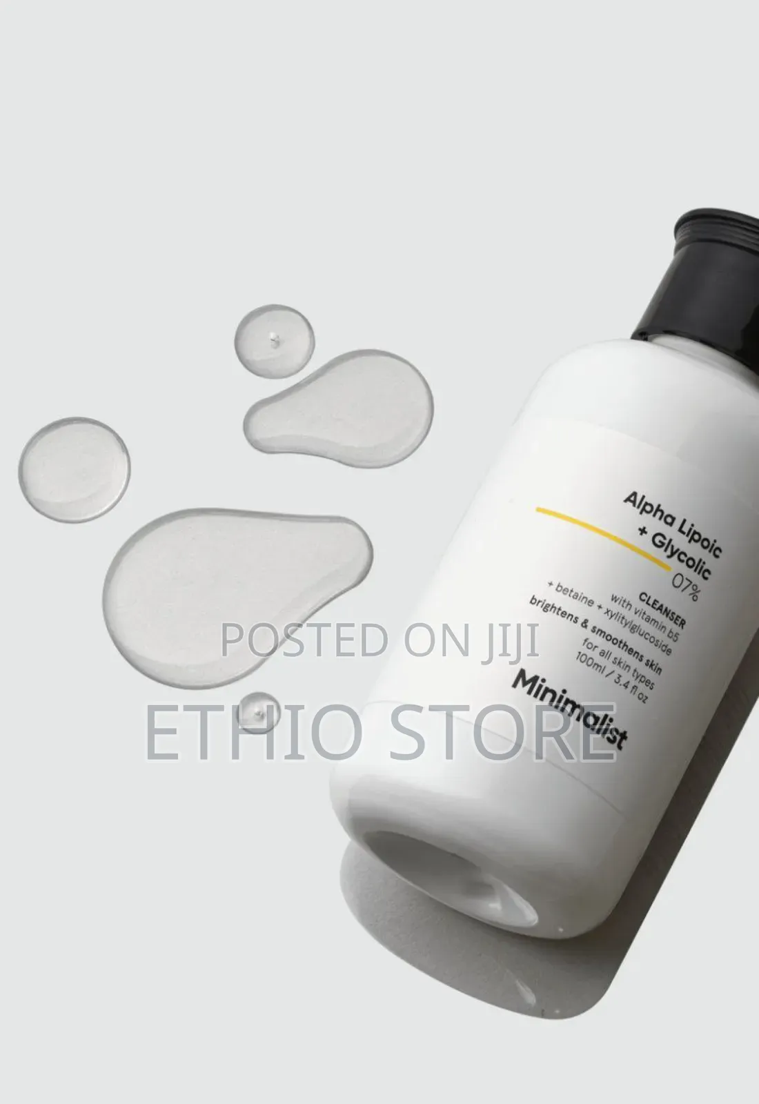 Minimalist 7% Alpha Lipotic + Glycolic Cleanser