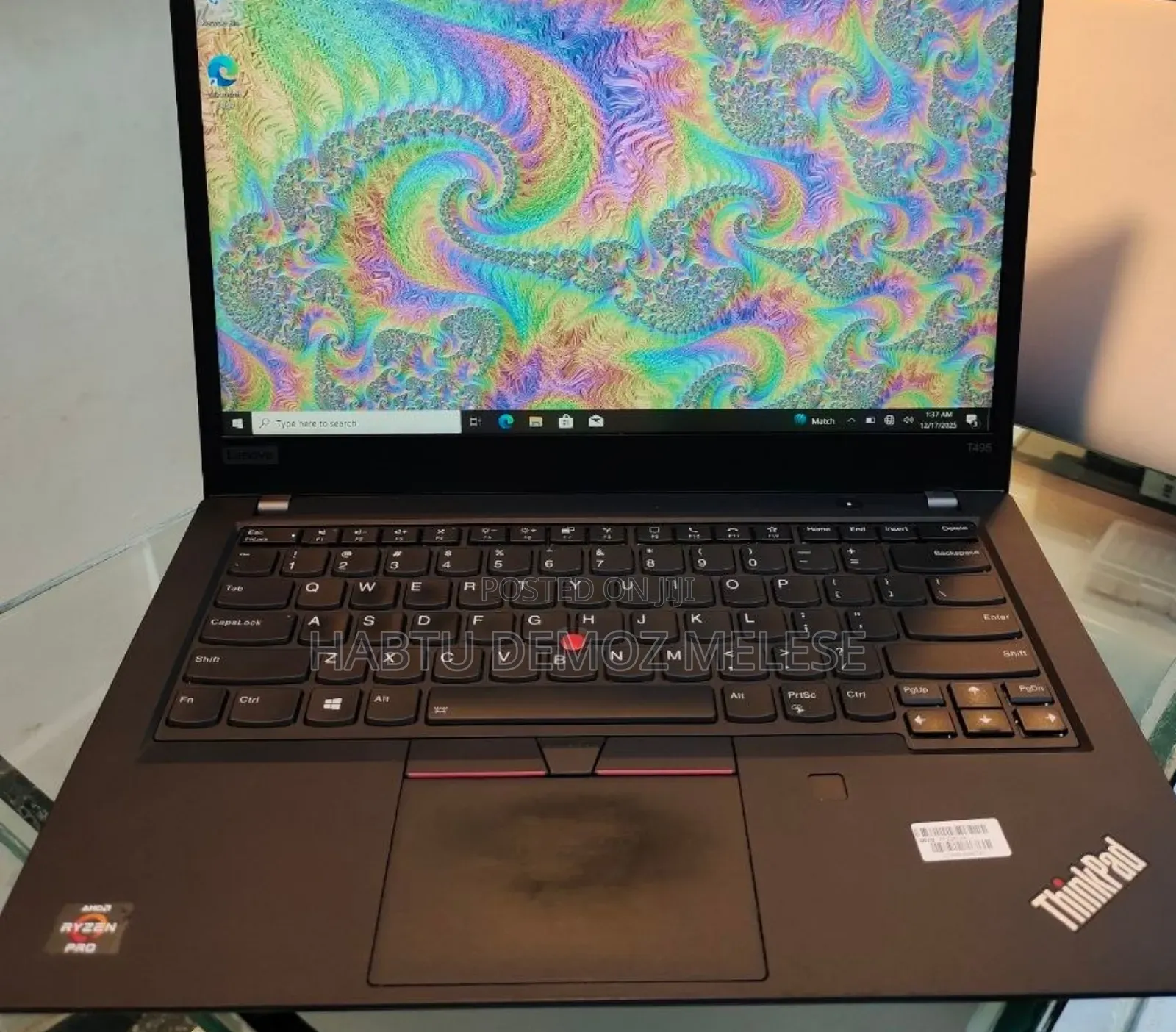 New Laptop Lenovo ThinkPad T495s 16GB Intel Core I7 SSD 512GB