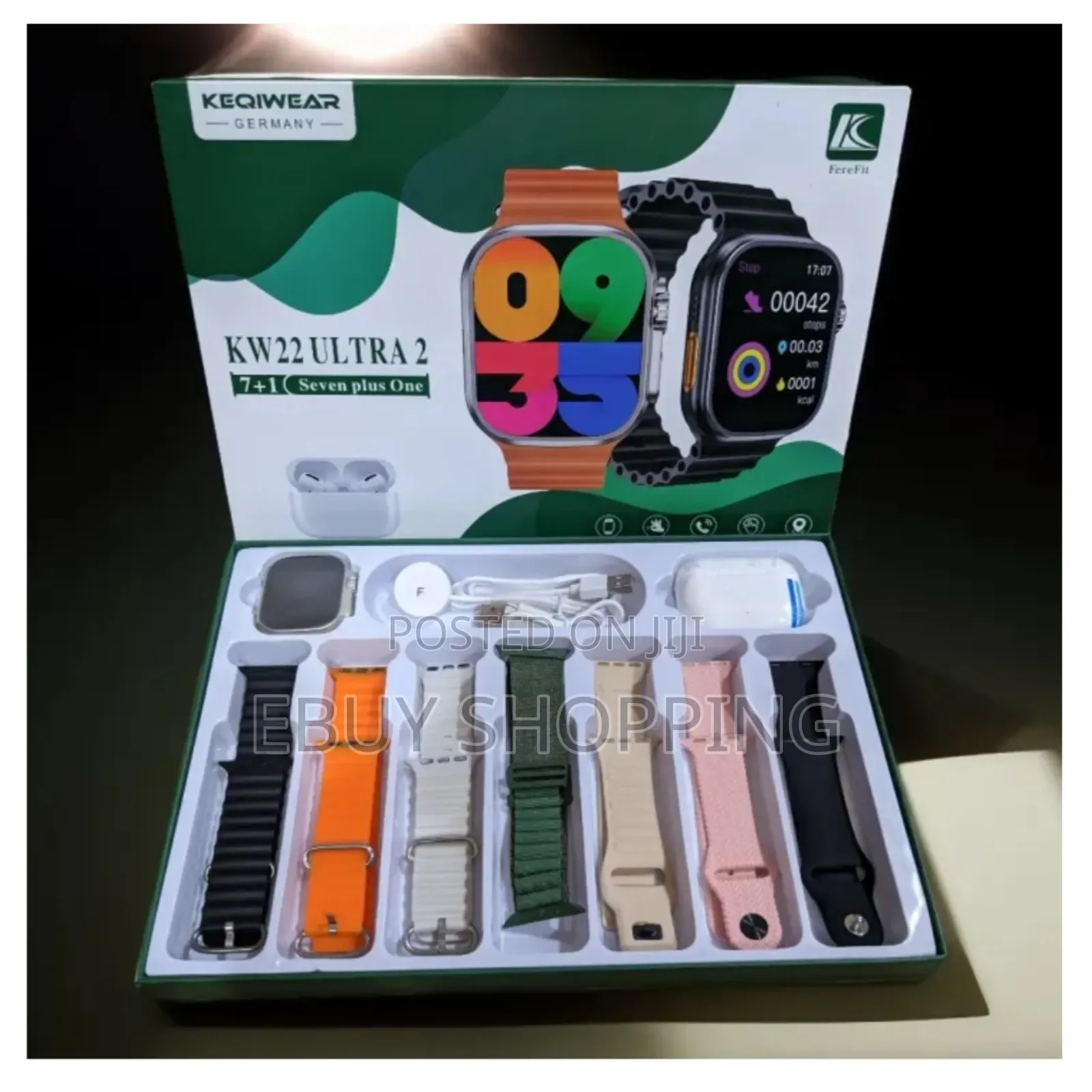 Amazing 7-in-1 Smartwatch: Calls, Music, Health Sports Tracking