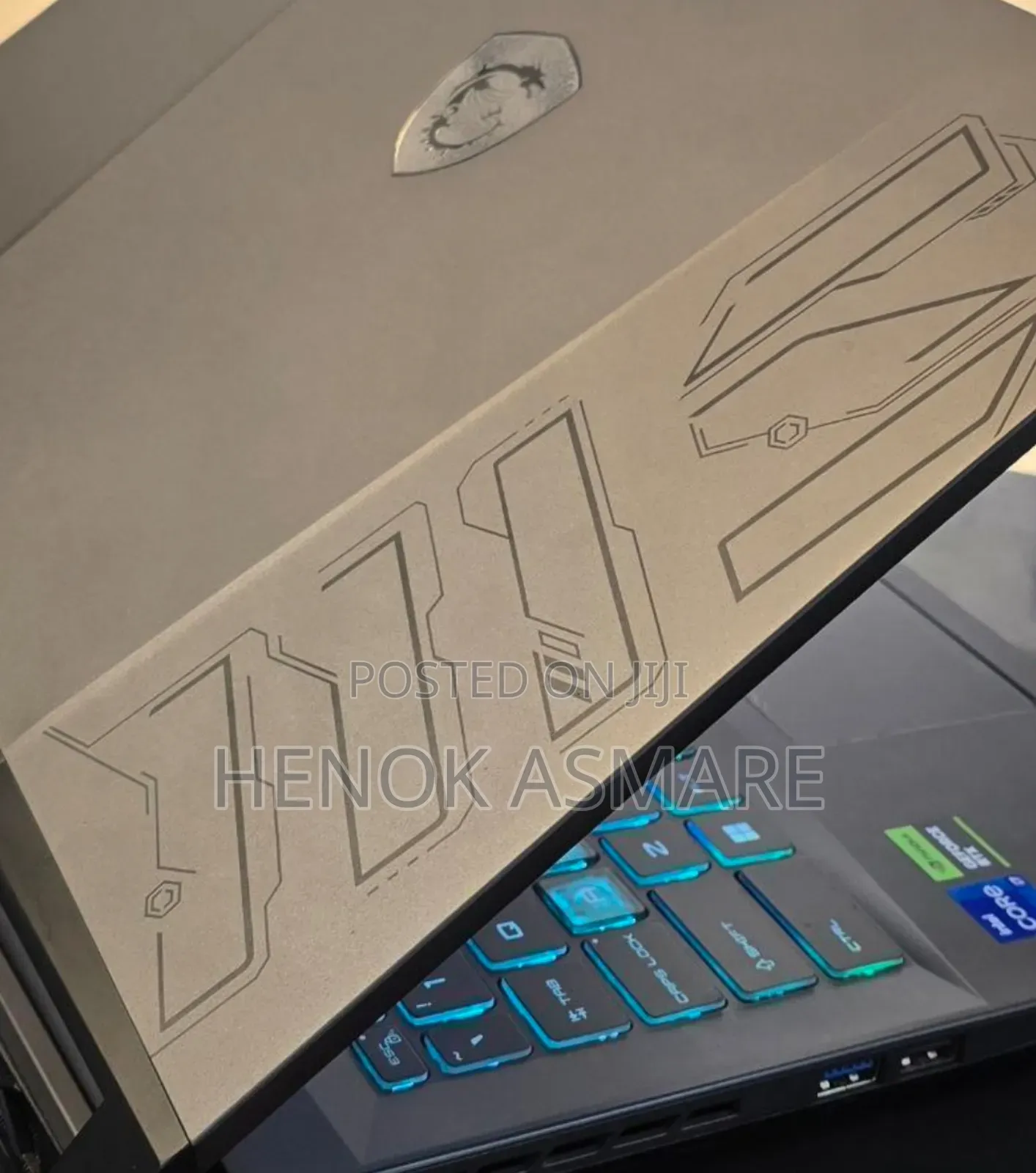 New Laptop MSI Pulse GL66 16GB Intel Core I7 SSD 1T