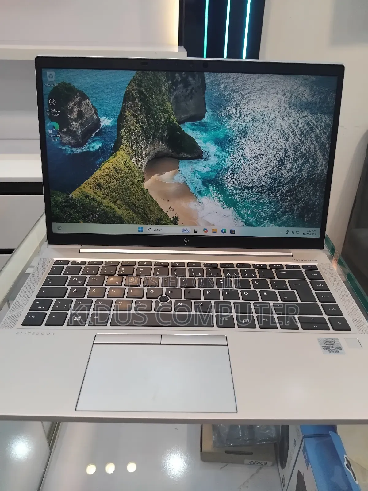 New Laptop HP EliteBook 840 G7 16GB Intel Core I5 SSD 512GB