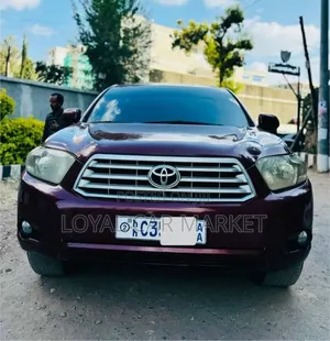 Toyota Highlander 2008 Burgundy