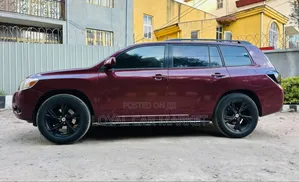 Toyota Highlander 2008 Burgundy
