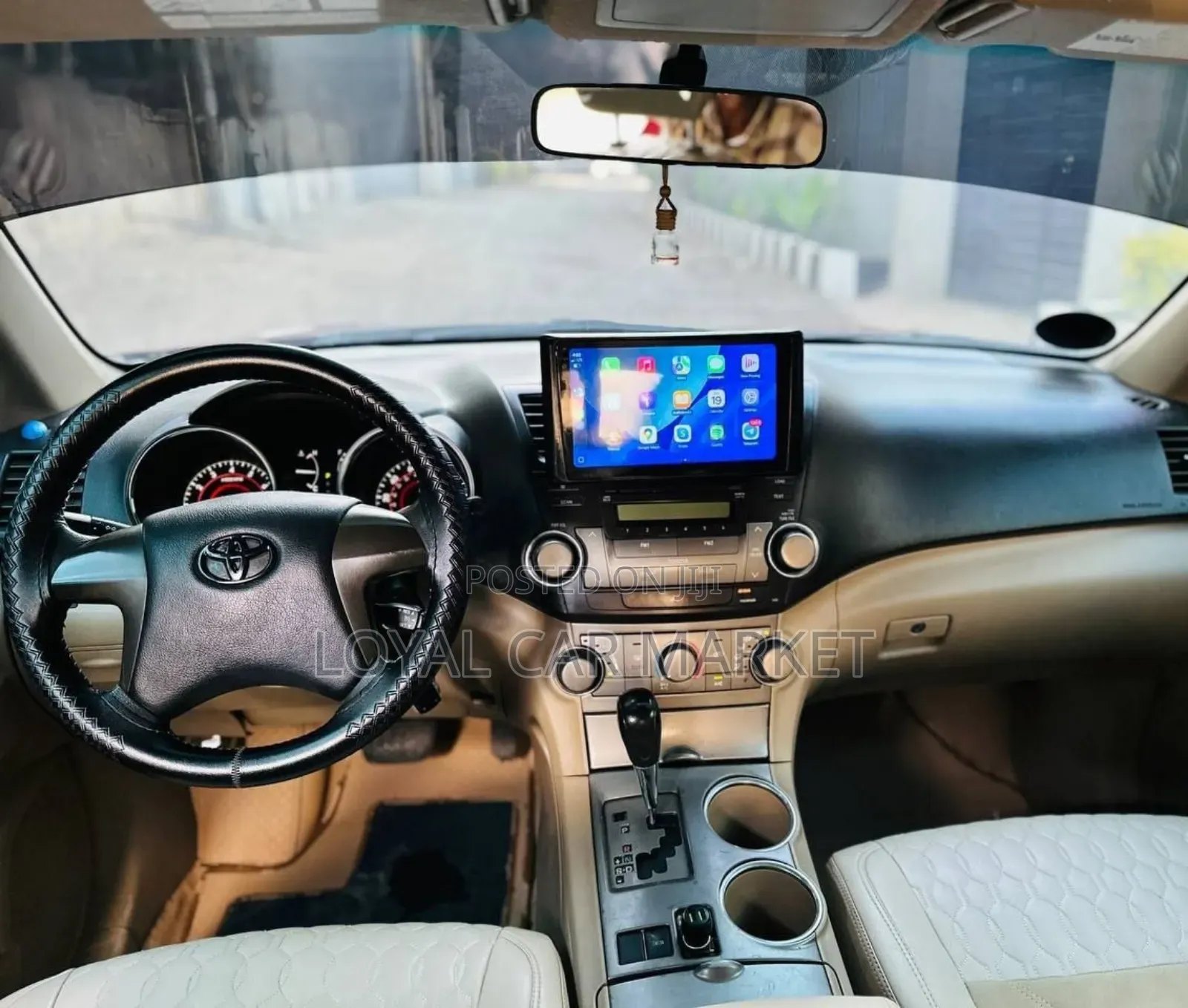 Toyota Highlander 2008 Burgundy