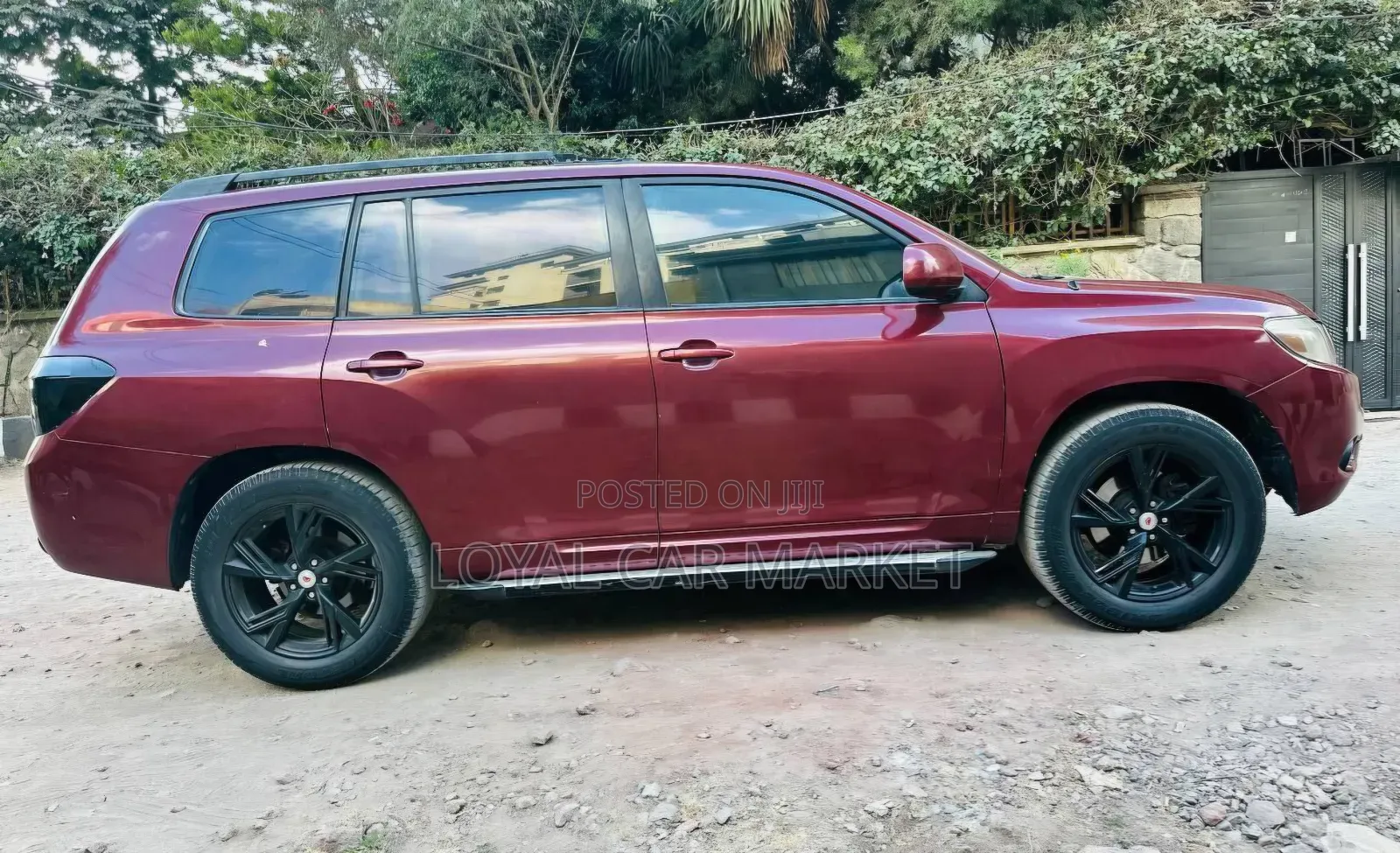 Toyota Highlander 2008 Burgundy