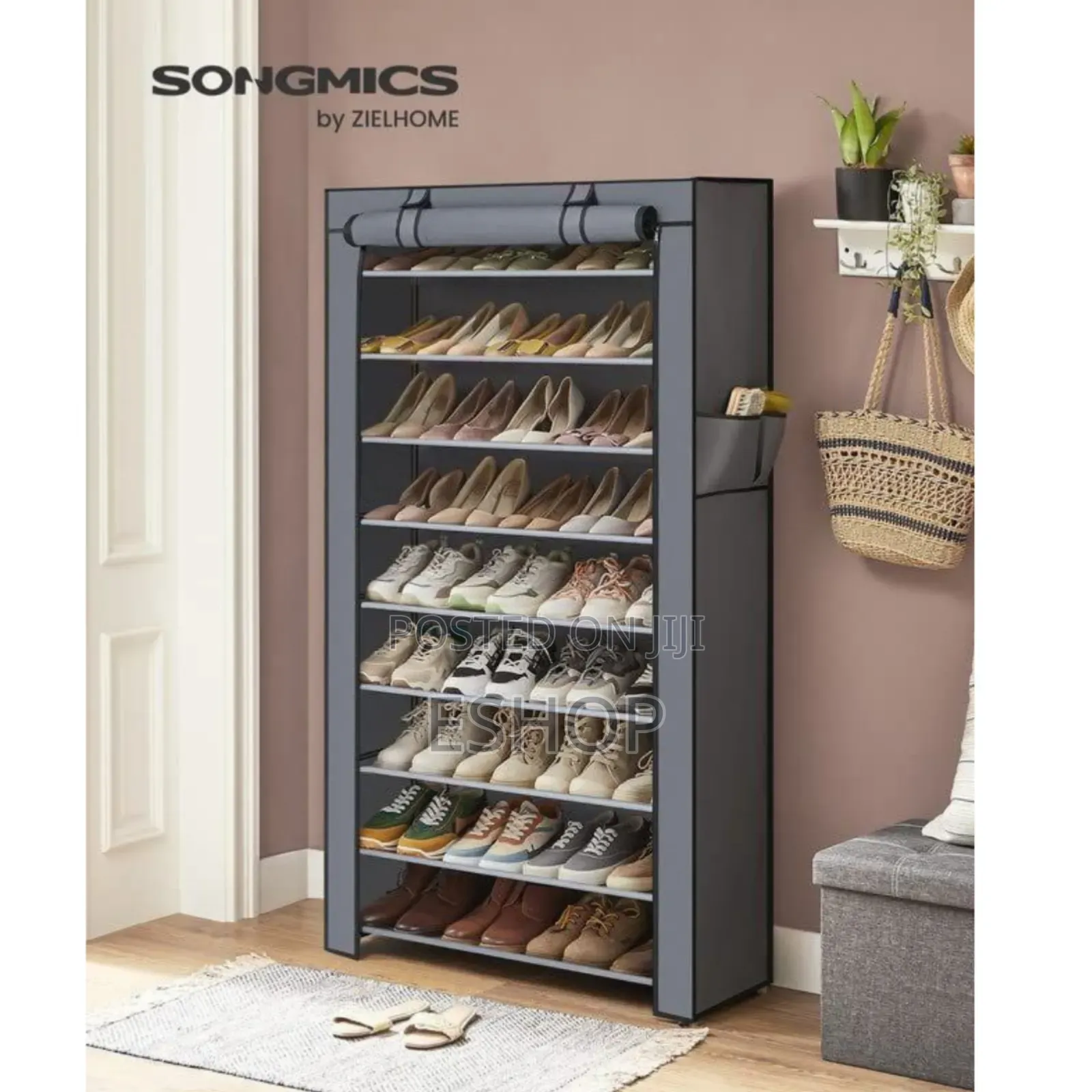 Compact Footprint, Giant Storage Shoe Rack