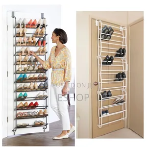 Photo - Reachable Shoe Storage: Door-Mounted 36-Pair Organizer