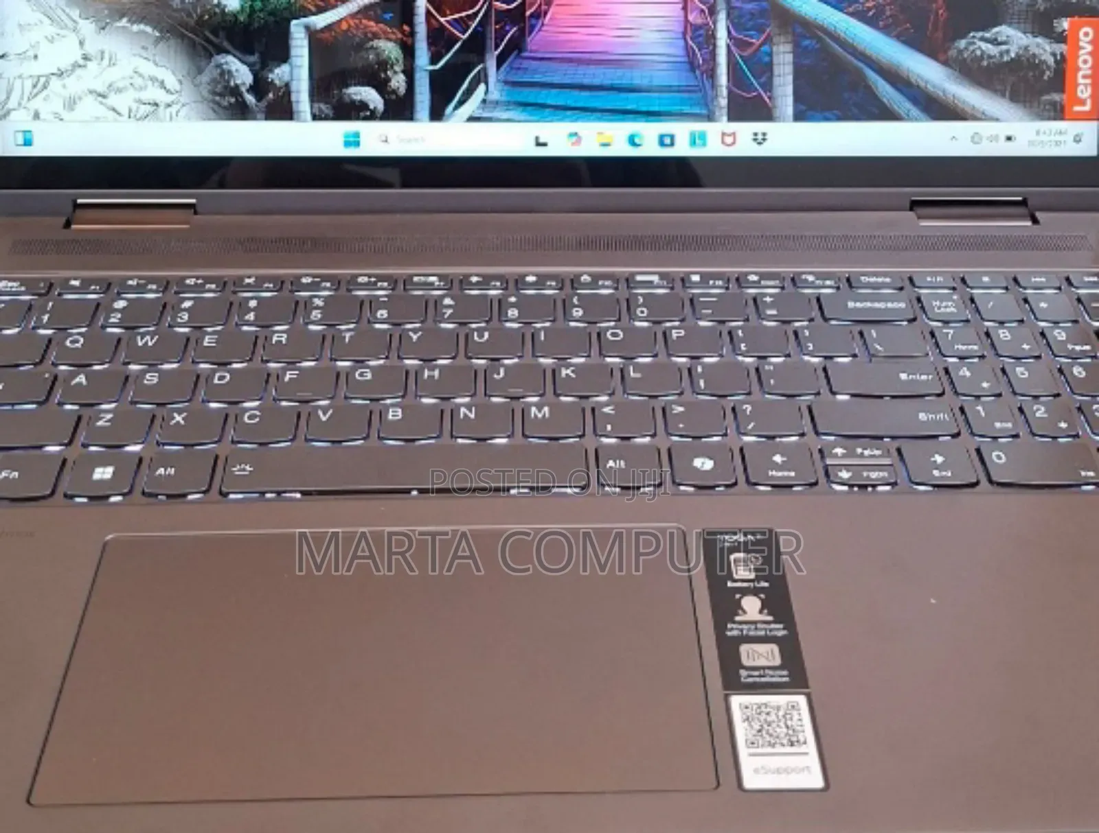 New Laptop Lenovo Yoga 7i 16GB Intel Core I7 SSD 1T