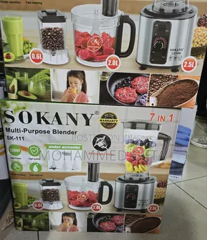 Sokany 7-in-1 Multi-Purpose Blender