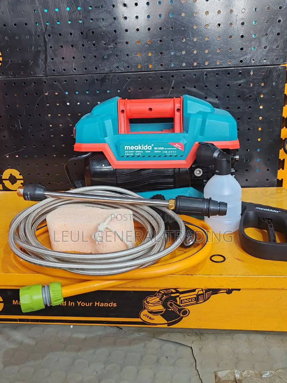 Meakida High Pressure Washer Car Washer የመኪና ማጠቢያ Car Cleaning