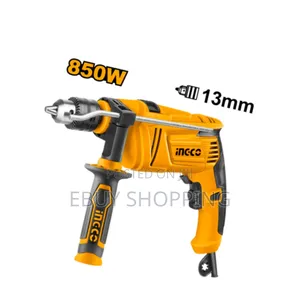 Photo - 850w Corded Electric Drill With Dual Function (Drill/Hammer) by Ingco