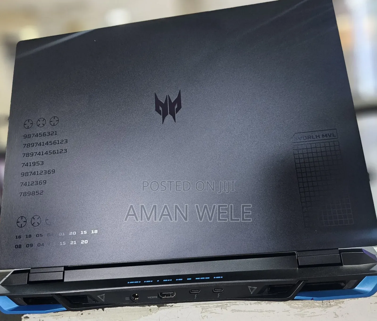 New Laptop Acer Predator Helios 300 16GB Intel Core I9 SSD 1T