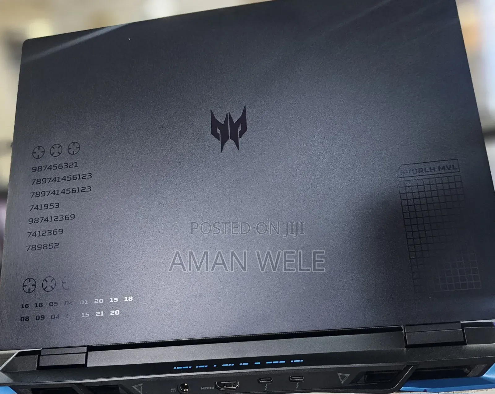 New Laptop Acer Predator Helios 300 16GB Intel Core I9 SSD 1T