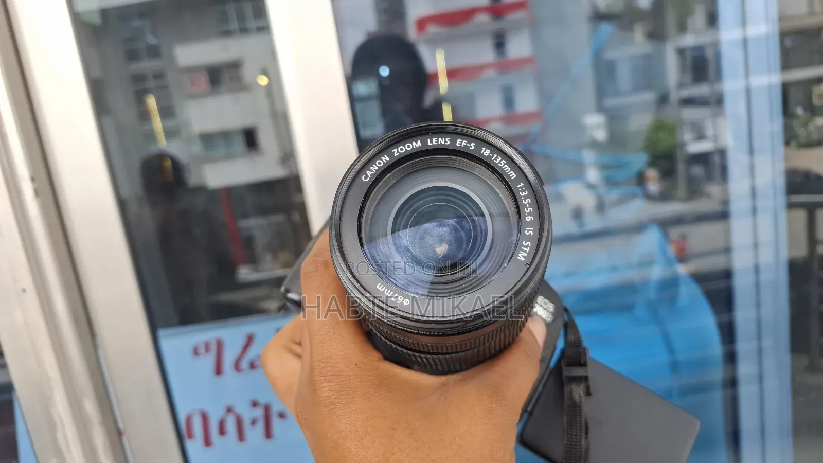 Canon 700d With 18-135