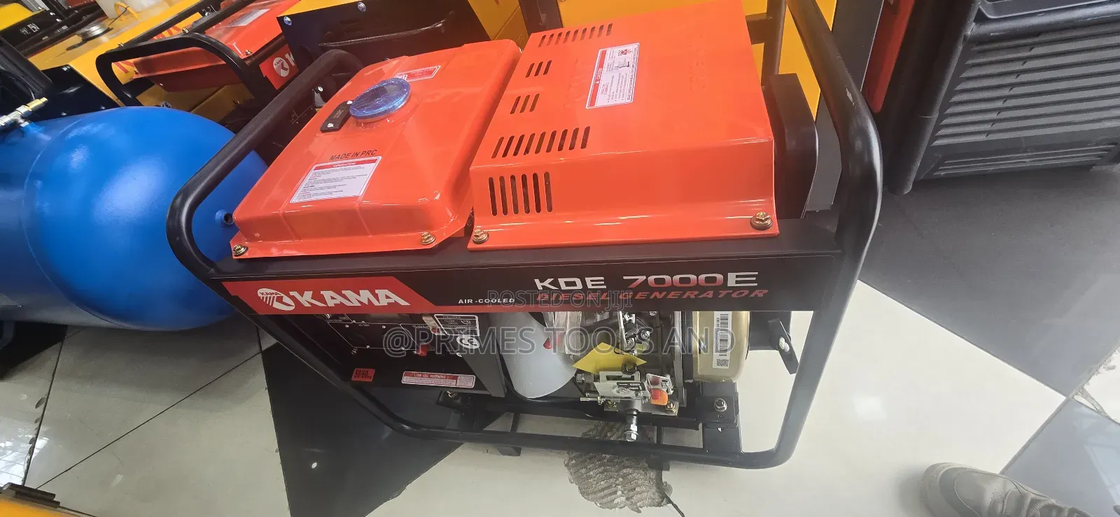 Kama Kde 7000e ዲዛል ጀነሬተር
