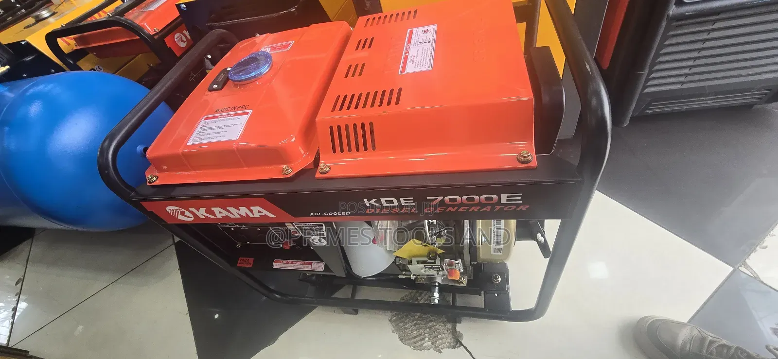 Kama Kde 7000e ዲዛል ጀነሬተር