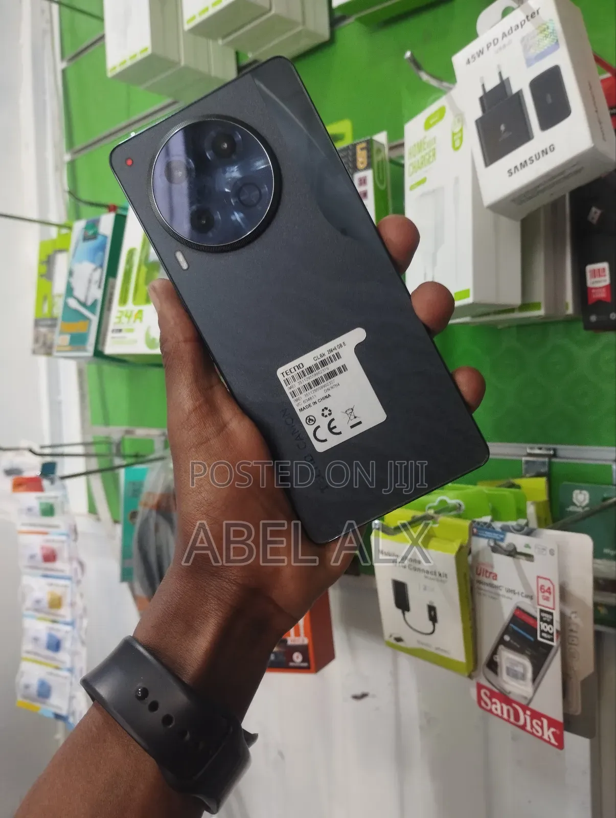 New Tecno Camon 30 256 GB Black