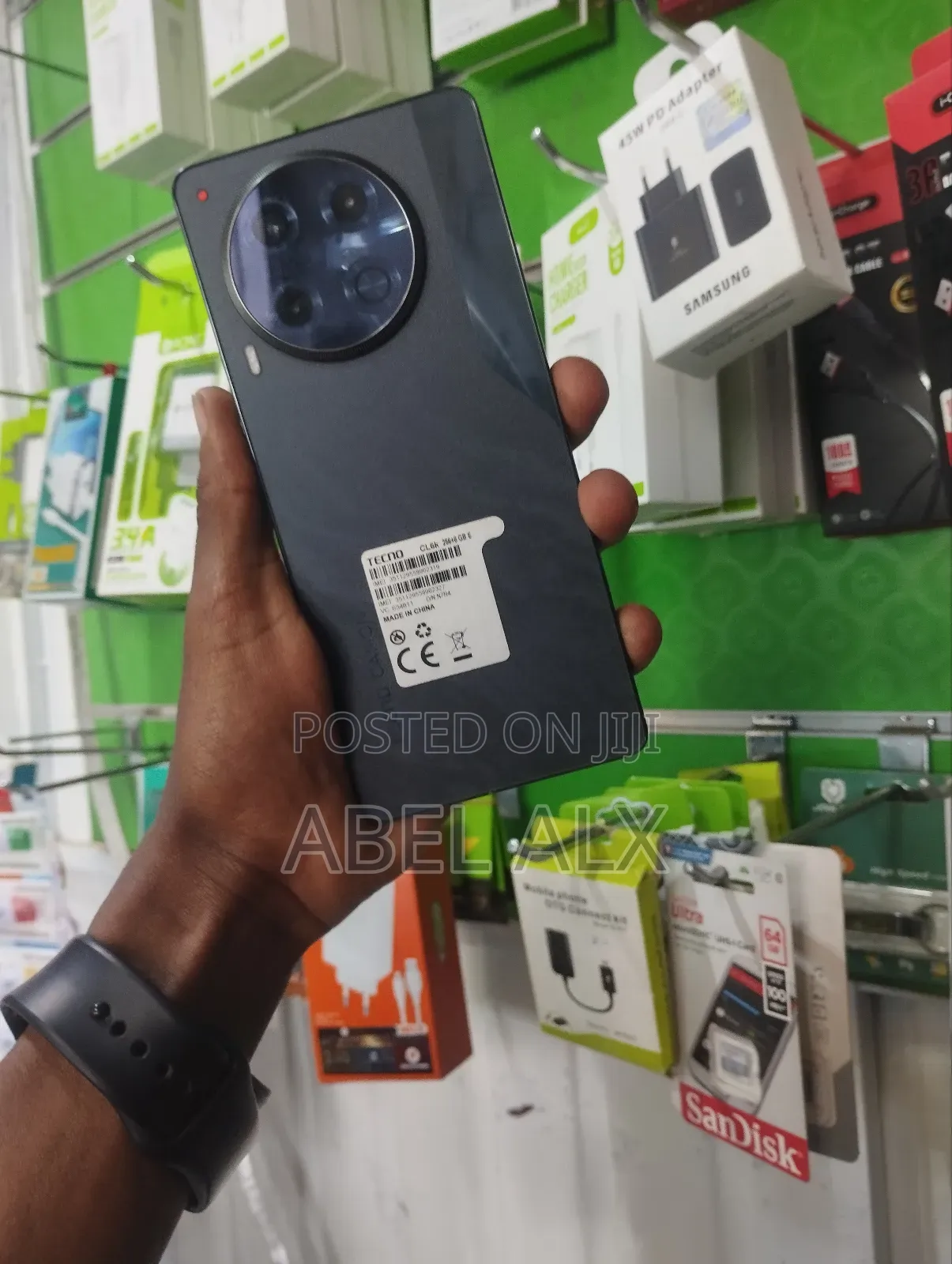 New Tecno Camon 30 256 GB Black