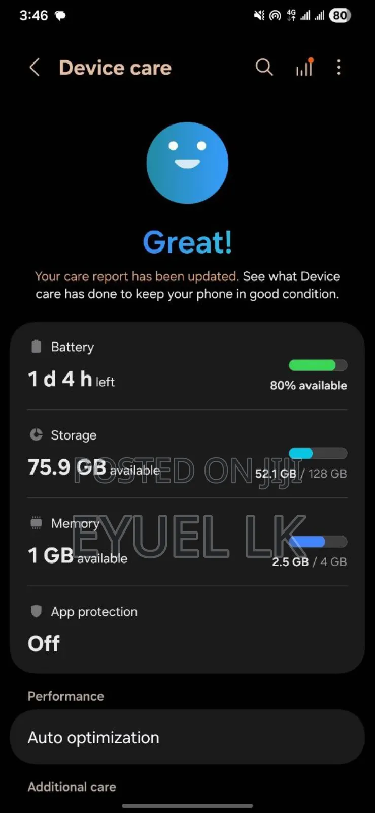 Samsung Galaxy A15 5G 128 GB Blue